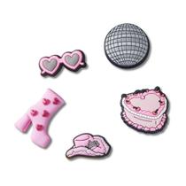 Jibbitz Noite das Meninas Pack Com 5 Peças Único