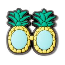 Jibbitz óculos de sol de abacaxi unico