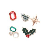 Jibbitz ornamento elevado pack com 5 unidades unico unico