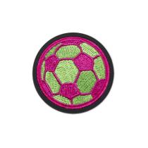 Jibbitz patch bola de futebol neon unico