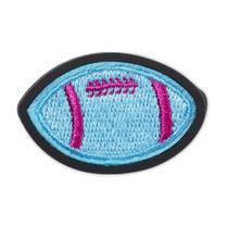 Jibbitz patch de futebol neon unico