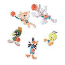 Jibbitz personagens space jam 2 pack 5 unico