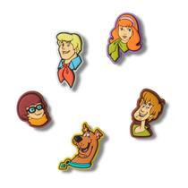 Jibbitz scooby-doo pack com 5 peças unico