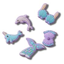 Jibbitz sereia pack com 5 peças unico Jibbitz sereia pack com 5 peças unico