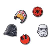 Jibbitz Símbolos Star Wars Pack Com 5 Peças Único