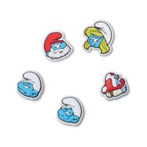 Jibbitz smurfs pack com 5 peças unico