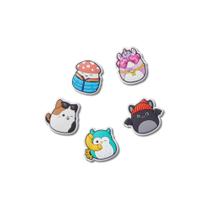 Jibbitz squishmallows pack com 5 peças unico