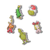 Jibbitz The Grinch Pack com 5 Peças Único