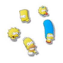 Jibbitz The Simpsons Pack com 5 Peças Único