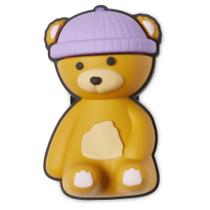 Jibbitz urso teddy com gorro unico