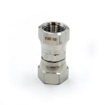 JIC Female Swivel Union HFS (R) em aço inoxidável 304 1/2 JIC Female Swivel Union HFS (R) em aço inoxidável 304 1/2