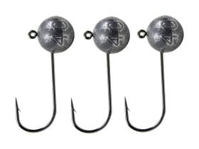 Jig Head Esférico 40g (Anzol 4/0) - Chumbadas Oficial - 3 Unidades