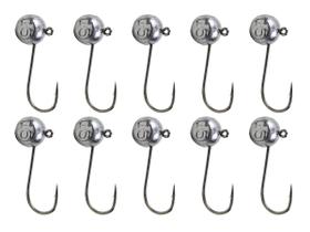 Jig Head Facetado 15g (Anzol 4/0) - 10 Unidades