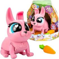 Jiggly Pets Pixie Coelhinho de Borracha Macio para Crianças Fofo e Divertido Jiggly Pets Pixie Coelhinho de Borracha Macio para Crianças Fofo e Divertido