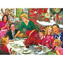 Jigsaw Puzzle Rose Art Back to The Past Christmas Dinner 750 unidades