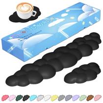 JIKIOU Cloud Wrist Rest, couro, espuma viscoelástica, antiderrapante JIKIOU Cloud Wrist Rest, couro, espuma viscoelástica, antiderrapante