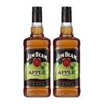 Jim Beam Apple Licor de Maça Verde Americano 2x 1000ml