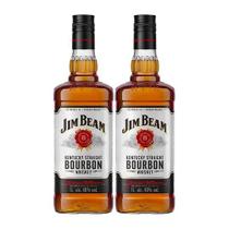 Jim Beam White Bourbon Whisky Americano 2x 1000ml