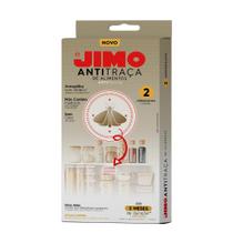 Jimo antitraça de alimentos estojo com 2 unidades
