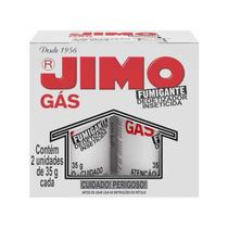 JIMO Gás Fumigante 2 Tubos 35g Desinsetização Ambientes Baratas, Aranhas, Pulgas, Moscas, Mosquitos