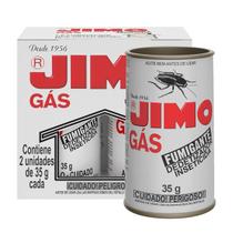 Jimo Gás Fumigante Dedetizador Inseticida Estojo com C/2 35G