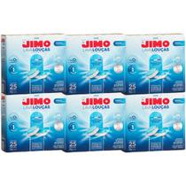Jimo Lava Louça Pastilha 25x15g Detergente 24 Horas 6un Jimo Lava Louça Pastilha 25x15g Detergente 24 Horas 6un