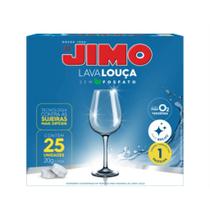 Jimo lava-louca sem fosfato pastastilha estojo c/25 und