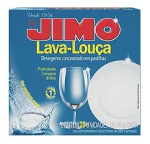 Jimo lava-louças pastilha c/ 25 profissional original