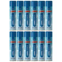 Jimo Limpa Vidros Acrílicos Cristais Espuma 400ml 12un