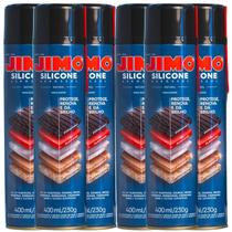 Jimo Silicone Natural Brilho em Superfícies 400ml 6un