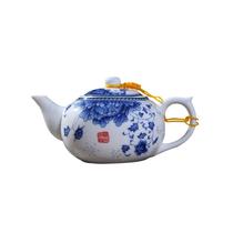 Jingdezhen 150ml Porcelana azul e branco Cerâmica Teapot Chaleira Kung Fu Teapot Flower Pattern Tea Pot de Chá porcelana azulteapot Kettleporcelain White