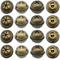 Jingle Bells Maydahui Bronze 1,34 polegadas 60 unidades para artesanato