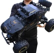 Jipe Carrinho de Controle Remoto 4x4 Rally Off-Road Tracker Monster com 37cm wd - Recarregável