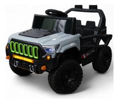 Jipe Carro Elétrico Infantil Controle Remoto Titan Xr 12v Bluetooth Cinza Art Magia Bang Toys Jipe Carro Elétrico Infantil Controle Remoto Titan Xr 12v Bluetooth Cinza Art Magia Bang Toys