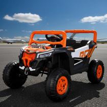 Jipe Carro Elétrico UTV XR7 Bateria 12 volts Controle Remoto Som e Luz