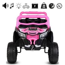 Jipe Carro Elétrico UTV XR7 Bateria 12 volts Controle Remoto Som e Luz