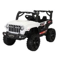 Jipe Elétrico Aventura Infantil Bang Toys 12v Bivolt Branco