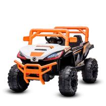 Jipe Elétrico Infantil Utv Solar Cruiser 12v Com Luzes de Led, Sons e Portas Que Se Abrem Bang Toys