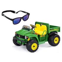 Jipe Elétrico John Deere Gator Hpx Com Óculos De Sol