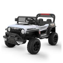 Jipe Elétrico12v Infantil Adventure V12 Com Controle Remoto, Bluetooth, Usb, Luz de Led e Som Bang Toys