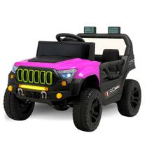 Jipe Infantil Elétrico 12v Caminhonete Motorizado Controle Remoto Música - Bangtoys