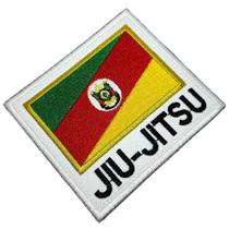 Jiu-Jitsu Rio Grande do Sul Patch Bordado Termo Adesivo Jiu-Jitsu Rio Grande do Sul Patch Bordado Termo Adesivo