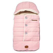 JJ Cole Bundle Me - Urban, Toddler Bunting Bag, Baby Stroller Cover & Baby Car Seat Cover, Blush Pink
