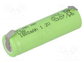 JJJ Bateria Recarregável AA 1.2v 1800mAh NiMH c/ Lâmina