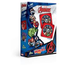 JJogo de Memória Os Vingadores Marvel - Toyster Brinquedos - 24 Pares