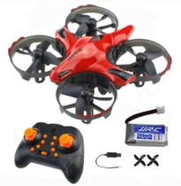 Jjrc H56 Drone Eachine Vermelho Para Criança Mini Quadricóptero 1 Bateria Mais Rádio Transmissor