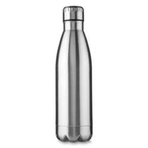 JL GA 4600PR - Garrafa squeeze em aço 750 ml, escovada com tampa inox JL GA 4600PR - Garrafa squeeze em aço 750 ml, escovada com tampa inox