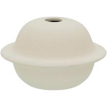 JOANA VASO 7x12x12cm CERÂMICA BRANCO