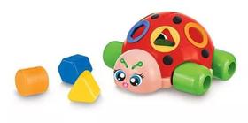 Joaninha Brinquedo Educativo Didático Encaixe Bebe Infantil