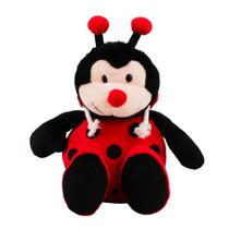 Joaninha Com Capuz 12cm - Pelúcia